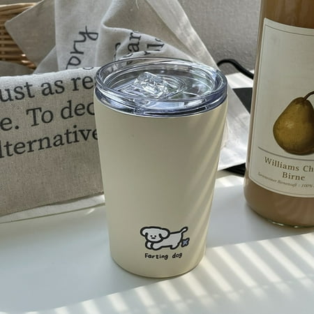 LAPUTA Insulated Cup Water-filling Anti-leak Helpful Doggy Printing Insulated Water Bottle Accompanying Cup
LAPUTA Insulated Cup Water-filling Anti-leak Helpful Doggy Printing Insulated Water Bottle Accompanying Cup