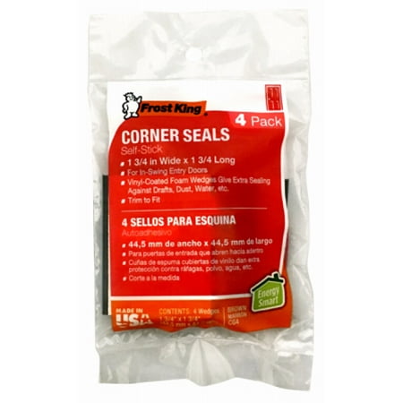 Thermwell 4PK Corner Guard Door Seal Used To Protect The Corner Of Your Door From U
Thermwell 4PK Corner Guard Door Seal Used To Protect The Corner Of Your Door From U