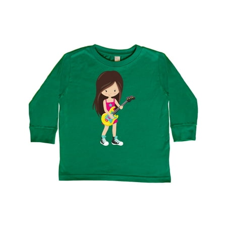 Inktastic Rock Girl Brown Hair Girl Playing Guitar Gift Toddler Toddler Girl Long Sleeve T-Shirt
Inktastic Rock Girl Brown Hair Girl Playing Guitar Gift Toddler Toddler Girl Long Sleeve T-Shirt
