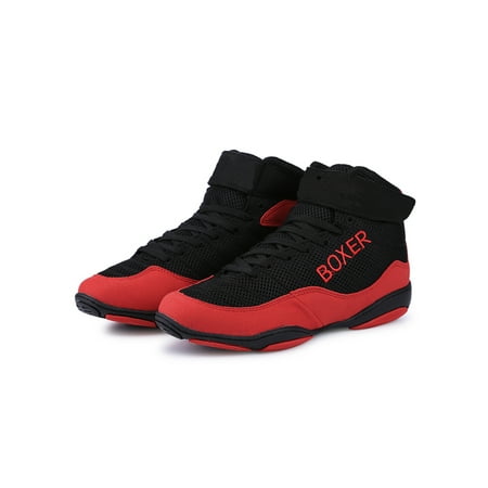 Eloshman Kids Boxing Shoes Men Youth Boys Gym Shoes Training Sneakers Comfort Wrestling Shoes Red 7.5
Eloshman Kids Boxing Shoes Men Youth Boys Gym Shoes Training Sneakers Comfort Wrestling Shoes Red 7.5