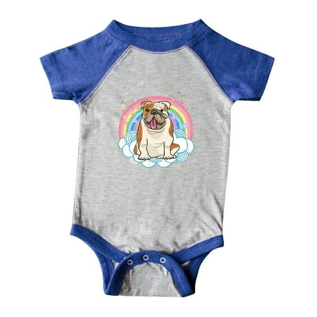 Inktastic Bulldog Gifts for Dog Lovers Gift Baby Girl Bodysuit