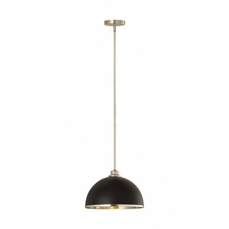 1 Light Pendant in Transitional Style-9 inches Tall and 14 inches Wide Bailey Street Home 372-Bel-4529362
1 Light Pendant in Transitional Style-9 inches Tall and 14 inches Wide Bailey Street Home 372-Bel-4529362