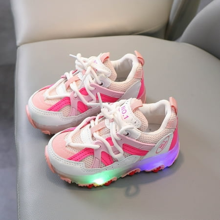 LYCAQL Toddler Shoes Boys Baby Luminous Children Sport Light Shoes Kids Bling Girls Baby Shoes Dinosaur Shoes for Boys (Pink 9 Toddler)
LYCAQL Toddler Shoes Boys Baby Luminous Children Sport Light Shoes Kids Bling Girls Baby Shoes Dinosaur Shoes for Boys (Pink 9 Toddler)