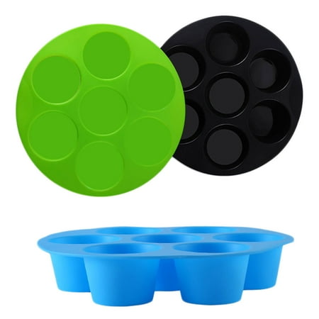 FRCOLOR 3pcs Cake Molds Silicone Simple Practical Round Popsicle Mold Baking Molds for Home Store (Small Single Lattice 55ml Random Color)
FRCOLOR 3pcs Cake Molds Silicone Simple Practical Round Popsicle Mold Baking Molds for Home Store (Small Single Lattice 55ml Random Color)