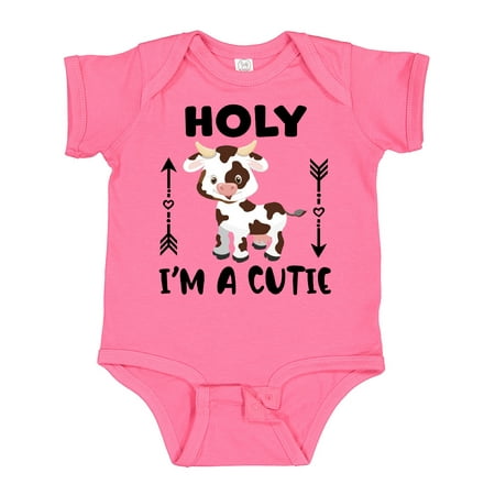 Inktastic I m a Cutie White and Brown Holstein Cow with Arrows Gift Baby Boy or Baby Girl Bodysuit
Inktastic I m a Cutie White and Brown Holstein Cow with Arrows Gift Baby Boy or Baby Girl Bodysuit