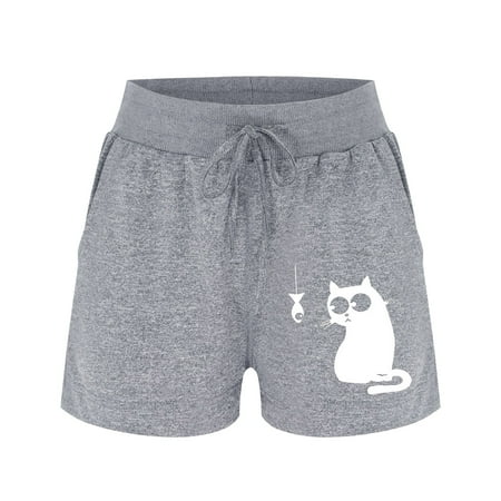 Cathalem Short Underwear for Women Womens Summer Casual Print Shorts Lightweight Comfy Pajama Shorts Elastic Womens Long Shorts Shorts Grey Small
Cathalem Short Underwear for Women Womens Summer Casual Print Shorts Lightweight Comfy Pajama Shorts Elastic Womens Long Shorts Shorts Grey Small