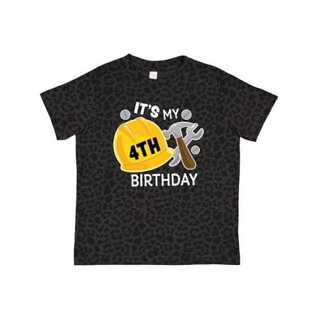 Inktastic Its My 4th Birthday with Construction Tools Gift Toddler Boy Girl T-Shirt
Inktastic Its My 4th Birthday with Construction Tools Gift Toddler Boy Girl T-Shirt
