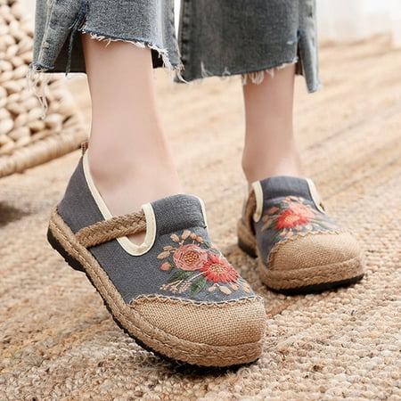 Dezsed Women s Flats Shoes Round Head Ethnic Style Embroidered Shoes Shallow Cut Low Top Soft Bottom Cloth Shoes Gray 40 on Clearance
Dezsed Women s Flats Shoes Round Head Ethnic Style Embroidered Shoes Shallow Cut Low Top Soft Bottom Cloth Shoes Gray 40 on Clearance
