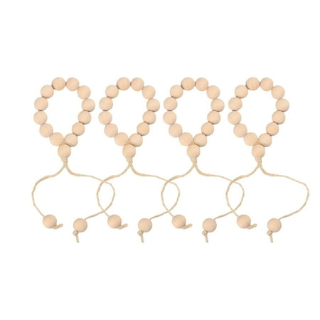 4PCS European Style Natural Wooden Bead Napkin Rings for Weddings Home Table Decoration (Style 2)
4PCS European Style Natural Wooden Bead Napkin Rings for Weddings Home Table Decoration (Style 2)