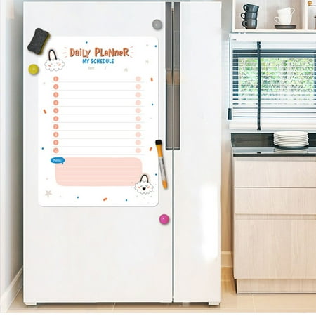 Yannee Magnetic Rewritable Mobile Message Board Schedule Schedule Fridge Planner
Yannee Magnetic Rewritable Mobile Message Board Schedule Schedule Fridge Planner