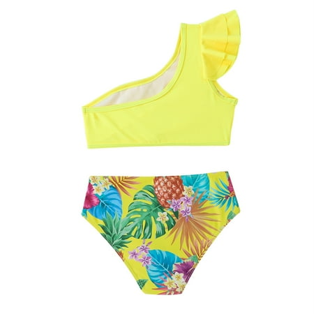 Swimsuit Ruffle Trim Girl 2 PCS Sport High Waist Set Children Spring Summer Leisure Soft Beach Vacation Children s Day Gift Bikini Bathing Suit
Swimsuit Ruffle Trim Girl 2 PCS Sport High Waist Set Children Spring Summer Leisure Soft Beach Vacation Children s Day Gift Bikini Bathing Suit