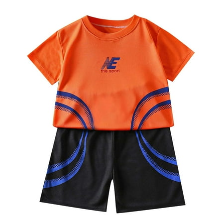 GWAABD Toddler Baby Girl Outfit Orange Polyester Toddler Children Kids Children s Short Sleeved Suit Running Sportswear Casual Quick Drying Clothes for Boys Girls Tshirt Shorts Two Piece Suit 120
GWAABD Toddler Baby Girl Outfit Orange Polyester Toddler Children Kids Children s Short Sleeved Suit Running Sportswear Casual Quick Drying Clothes for Boys Girls Tshirt Shorts Two Piece Suit 120