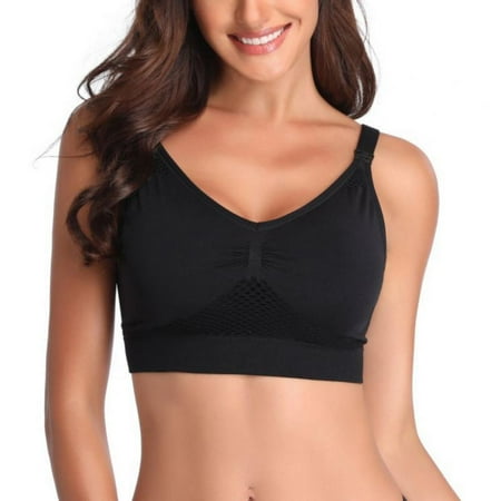 Women s Breastfeeding Bra Breathable High-elastic Non-wire Upper Buckle Breastfeeding Underwear for Pregnant
Women s Breastfeeding Bra Breathable High-elastic Non-wire Upper Buckle Breastfeeding Underwear for Pregnant