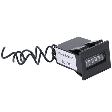 Electromagnetic Counter LY 06 Electromagnetic Counters Electronic Pulse Counter With No Clear Function For Industry For Recording Cumulative 12V
Electromagnetic Counter LY 06 Electromagnetic Counters Electronic Pulse Counter With No Clear Function For Industry For Recording Cumulative 12V