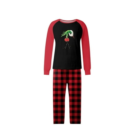 Clearance Before Christmas!Gotyou Family Grinch Pajamas Christmas Prints Family Matching Long Sleeve Tops+Pants Set Family Matching Sets
Clearance Before Christmas!Gotyou Family Grinch Pajamas Christmas Prints Family Matching Long Sleeve Tops+Pants Set Family Matching Sets