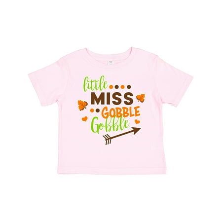 Inktastic Little Miss Gobble Gobble with Leaves Hearts and Arrow Gift Toddler Toddler Girl T-Shirt
Inktastic Little Miss Gobble Gobble with Leaves Hearts and Arrow Gift Toddler Toddler Girl T-Shirt