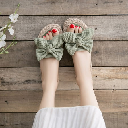 Zpanxa Slippers for Women Fashion Women Ankle Strap Summer Flip-Flops Flats Slippers Sandals Shose Flip Flops for Women Green 36
Zpanxa Slippers for Women Fashion Women Ankle Strap Summer Flip-Flops Flats Slippers Sandals Shose Flip Flops for Women Green 36