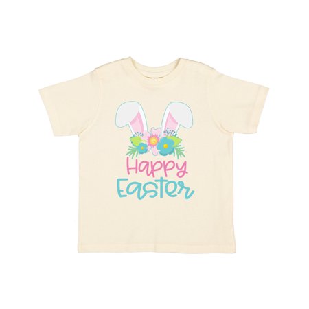 Inktastic Happy Easter with Bunny Ears and Flowers Gift Toddler Boy or Toddler Girl T-Shirt
Inktastic Happy Easter with Bunny Ears and Flowers Gift Toddler Boy or Toddler Girl T-Shirt
