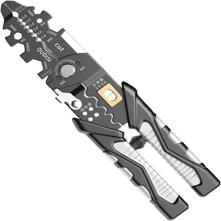Versatile multifunctional and efficient 25-in-1 Wire Stripping Pliers Tool - Ideal for DIY enthusiasts and professionals featuring cutting crimping and adjusting functions - A must-h
Versatile multifunctional and efficient 25-in-1 Wire Stripping Pliers Tool - Ideal for DIY enthusiasts and professionals featuring cutting crimping and adjusting functions - A must-h