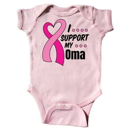 Inktastic Breast Cancer Awareness I Support My Oma with Pink Ribbon Gift Baby Boy or Baby Girl Bodysuit
Inktastic Breast Cancer Awareness I Support My Oma with Pink Ribbon Gift Baby Boy or Baby Girl Bodysuit