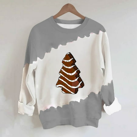 Zedker Crewnecks for Women Women s Oversized Sweatshirt Women s Casual Funny Christmas Print Long Sleeve Crew Neck Pullover Blouse Tops
Zedker Crewnecks for Women Women s Oversized Sweatshirt Women s Casual Funny Christmas Print Long Sleeve Crew Neck Pullover Blouse Tops