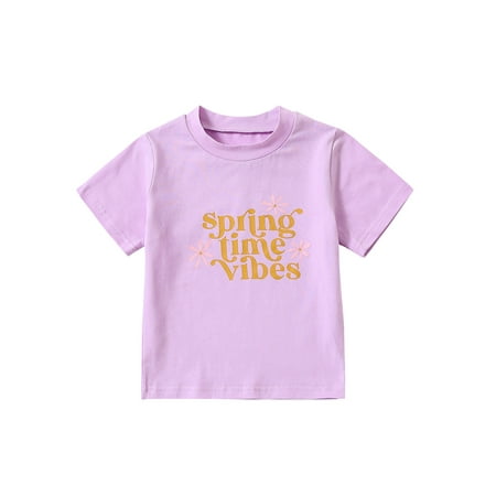 Qtinghua Toddler Baby Girl Summer Outfits Short Sleeve Letters T-Shirt Tops Pullover Casual Cotton Tee Shirts Pink Purple 18-24 Months
Qtinghua Toddler Baby Girl Summer Outfits Short Sleeve Letters T-Shirt Tops Pullover Casual Cotton Tee Shirts Pink Purple 18-24 Months