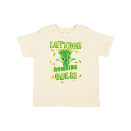 Inktastic Lettuce Romaine Calm Gift Toddler Boy or Toddler Girl T-Shirt