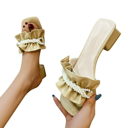 NECHOLOGY Toe Sandals for Women Flat Sandals For Women Ladies Chunky Heel High Heel Wedge Sandals for Women Dressy Yellow 7
NECHOLOGY Toe Sandals for Women Flat Sandals For Women Ladies Chunky Heel High Heel Wedge Sandals for Women Dressy Yellow 7