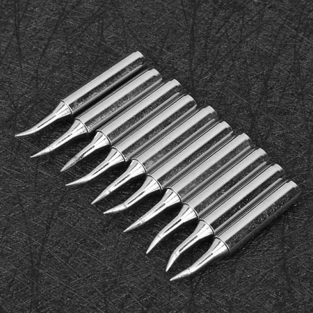 Fdit Abrasive Tools Solder Iron Tip 10Pcs Solder Iron Tip Brass Internal Heating Free Soldering Iron Tools 900M‑T‑Bent I
Fdit Abrasive Tools Solder Iron Tip 10Pcs Solder Iron Tip Brass Internal Heating Free Soldering Iron Tools 900M‑T‑Bent I
