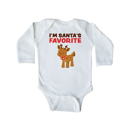 Inktastic I m Santa s Favorite reindeer Gift Baby Boy or Baby Girl Long Sleeve Bodysuit
Inktastic I m Santa s Favorite reindeer Gift Baby Boy or Baby Girl Long Sleeve Bodysuit