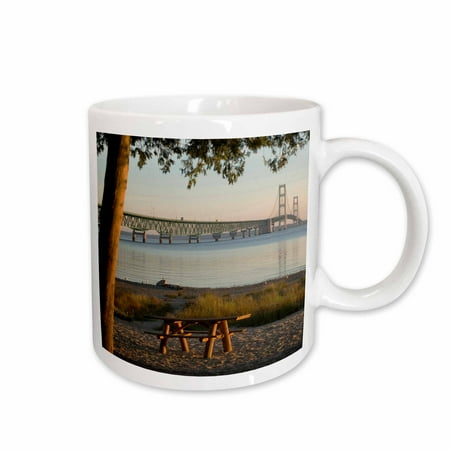 3dRose USA Michigan Mackinaw City Mackinac Bridge - US23 PHA0004 - Peter Hawkins Ceramic Mug 11-ounce
3dRose USA Michigan Mackinaw City Mackinac Bridge - US23 PHA0004 - Peter Hawkins Ceramic Mug 11-ounce