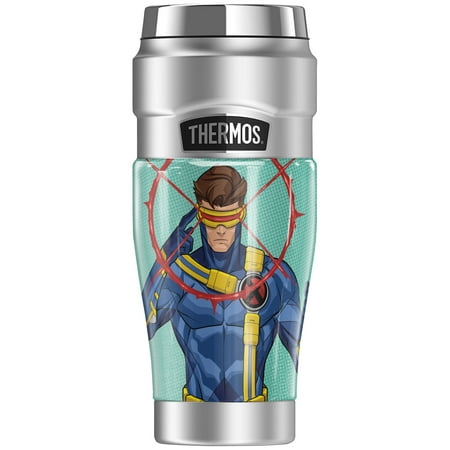 X-Men Cyclops THERMOS STAINLESS KING Stainless Steel Travel Tumbler Vacuum insulated & Double Wall 16oz
X-Men Cyclops THERMOS STAINLESS KING Stainless Steel Travel Tumbler Vacuum insulated & Double Wall 16oz