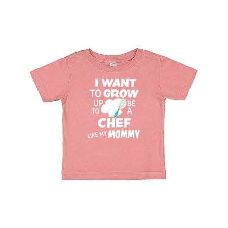 Inktastic I Want To Grow up To Be a Chef Like My Mommy Gift Baby Boy or Baby Girl T-Shirt
Inktastic I Want To Grow up To Be a Chef Like My Mommy Gift Baby Boy or Baby Girl T-Shirt
