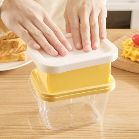 Ludlz Transparent Visible Good Sealing Butter Cutter Large Capacity Butter Cutting Storage Box with Lid Kitchen Tools
Ludlz Transparent Visible Good Sealing Butter Cutter Large Capacity Butter Cutting Storage Box with Lid Kitchen Tools