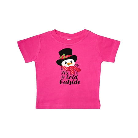 Inktastic It s Cold Outside with Cute Snowman and Snowflakes Gift Baby Boy or Baby Girl T-Shirt
Inktastic It s Cold Outside with Cute Snowman and Snowflakes Gift Baby Boy or Baby Girl T-Shirt