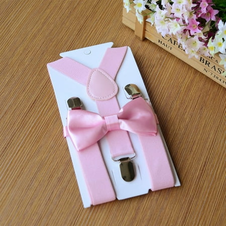 2.5cm Boys Girls Clip-on Elastic Braces Suspenders+Bow Tie Matching Braces Set
2.5cm Boys Girls Clip-on Elastic Braces Suspenders+Bow Tie Matching Braces Set