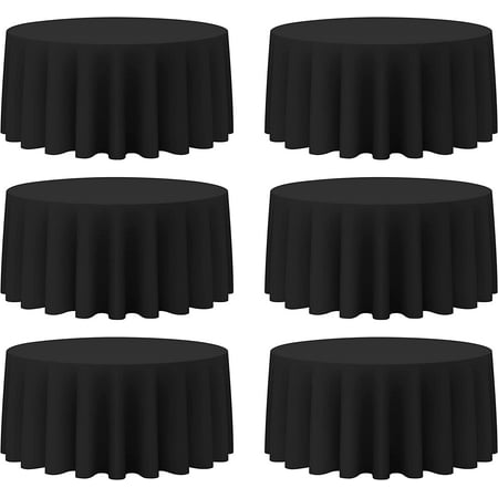 GUVSOETS 6 Pack White Round Tablecloths 132 Inch - Circle Bulk Linen Polyester Fabric Washable Table Clothes Cover for Wedding Reception Banquet Party Buffet Restaurant
GUVSOETS 6 Pack White Round Tablecloths 132 Inch - Circle Bulk Linen Polyester Fabric Washable Table Clothes Cover for Wedding Reception Banquet Party Buffet Restaurant