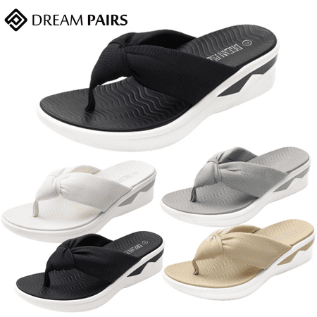 Dream Pairs Women Thong Flip Flop Sandals Lightweight Casual Comfort Sandals