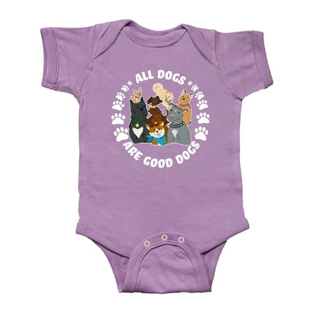 Inktastic All Dogs are Good Dogs with Cute Dog Family Gift Baby Boy or Baby Girl Bodysuit
Inktastic All Dogs are Good Dogs with Cute Dog Family Gift Baby Boy or Baby Girl Bodysuit