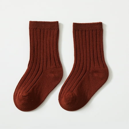 Children Socks Autumn And Winter Fashionable Solid Color Simple Vertical Pattern Comfortable Warm
Children Socks Autumn And Winter Fashionable Solid Color Simple Vertical Pattern Comfortable Warm