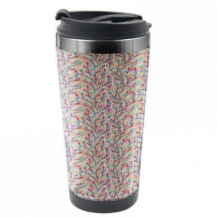 Leaves Travel Mug Flourishing Branches Garden Steel Thermal Cup 16 oz by Ambesonne
Leaves Travel Mug Flourishing Branches Garden Steel Thermal Cup 16 oz by Ambesonne