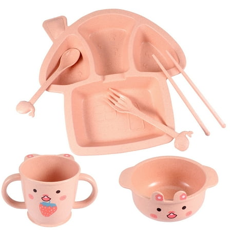 1 Set of 6Pcs Child Compartment Dinner Plate Set Food Container Tableware (Pink 1Pc Dinner Plate 1Pc Bowl 1Pc Cup 1Pc Spoon 1Pc Fork 1 Pair of Chopsticks)
1 Set of 6Pcs Child Compartment Dinner Plate Set Food Container Tableware (Pink 1Pc Dinner Plate 1Pc Bowl 1Pc Cup 1Pc Spoon 1Pc Fork 1 Pair of Chopsticks)