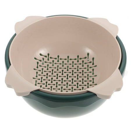 Draining Basket Washing Basket Kitchen Basket Storage Strainer Fruit Strainer1Pc Double-layer Drain Basket Kitchen Fruit Vegetable Drying Basket Storage Basket
Draining Basket Washing Basket Kitchen Basket Storage Strainer Fruit Strainer1Pc Double-layer Drain Basket Kitchen Fruit Vegetable Drying Basket Storage Basket