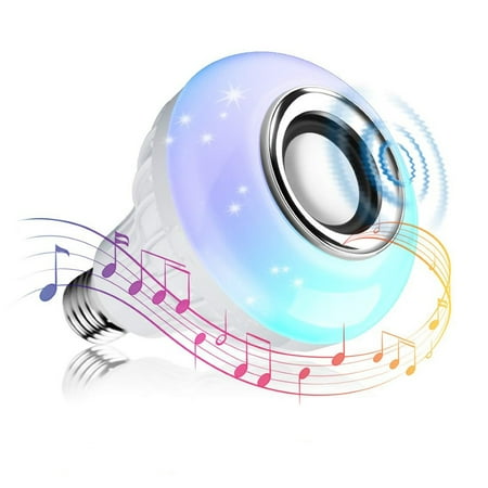 E27 RGB LED Light Wireless Bluetooth Remote Smart Bulb Music Play Speaker Lamp Bluetooth Control Smart Music Audio Speaker Lamps
E27 RGB LED Light Wireless Bluetooth Remote Smart Bulb Music Play Speaker Lamp Bluetooth Control Smart Music Audio Speaker Lamps