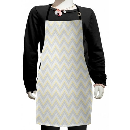 Grey Kids Apron Vintage Chevron Pattern with Pale Pastel Colors Zig-zag Inverted V-Shaped Image Boys Girls Apron Bib with Adjustable Ties for Cooking Baking Painting Yellow Grey by Ambesonne
Grey Kids Apron Vintage Chevron Pattern with Pale Pastel Colors Zig-zag Inverted V-Shaped Image Boys Girls Apron Bib with Adjustable Ties for Cooking Baking Painting Yellow Grey by Ambesonne