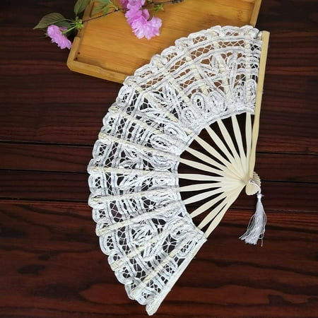 Lace Fold Fan Chinese Style Women Hand Held Folding Fans with Bamboo Frame Lace Silk Hand Held Fan for Wedding Party House Outdoor Decoration
Lace Fold Fan Chinese Style Women Hand Held Folding Fans with Bamboo Frame Lace Silk Hand Held Fan for Wedding Party House Outdoor Decoration