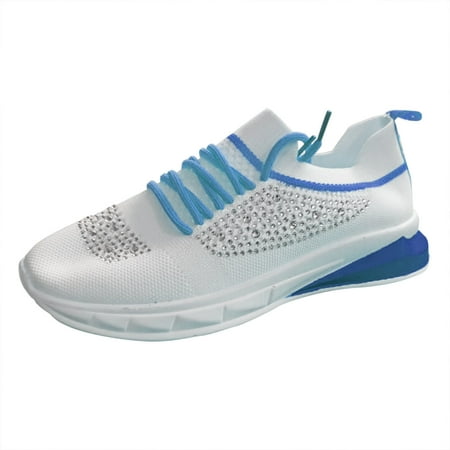 Ediodpoh Ladies Womens Shoes Lace up Mesh Breathable Wedge up Casual Fashion Summer Casual Sports Shoes Sneakers for Women Blue 7
Ediodpoh Ladies Womens Shoes Lace up Mesh Breathable Wedge up Casual Fashion Summer Casual Sports Shoes Sneakers for Women Blue 7