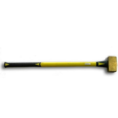 ABC Hammers ABC10BF 10 Lb. Brass Hammer With 34 In. Fiberglass Handle