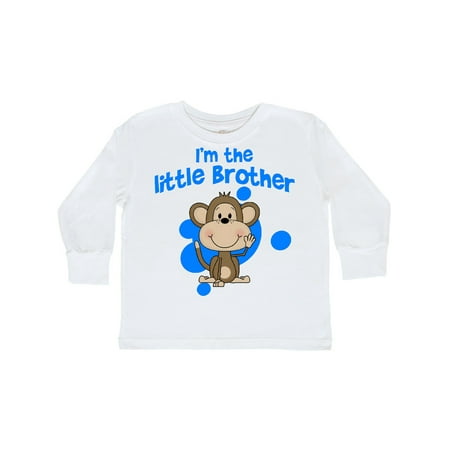 Inktastic I m The Little Brother with Cute Monkey Gift Toddler Boy Girl Long Sleeve T-Shirt
Inktastic I m The Little Brother with Cute Monkey Gift Toddler Boy Girl Long Sleeve T-Shirt