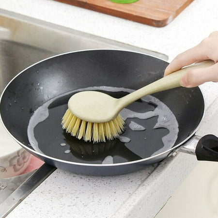 

Wkajgk Wash Pot Brush Kitchen Supplies Dishwashing Brush Household Sink Cleaning Brush